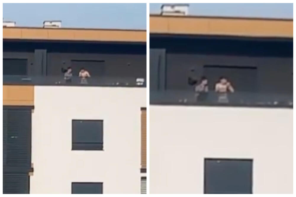 NAJTUŽNIJA SLIKA DANAŠNJE OMLADINE U SRBIJI: Flašama PUNIM TEČNOSTI gađali saobraćaj sa terase na NBG (VIDEO)