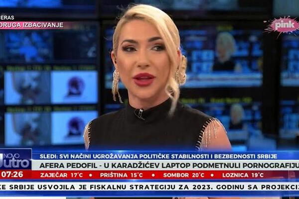 NEZAPAMĆENI ŠOK! I OVO SMO DOČEKALI: Jovana Jeremić PO PRVI PUT normalno obučena za emisiju!