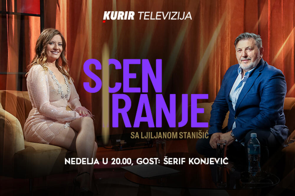 ŠERIF KONJEVIĆ OTVORENO O ESTRADI I ODNOSU SA KOLEGAMA! Gledajte Sceniranje večeras od 20 časova na Kurir TV