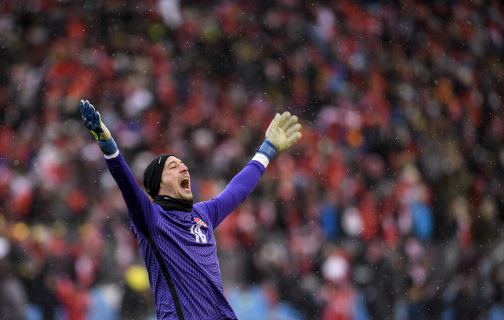 Milan Borjan u dresu reprezentacije Kanade