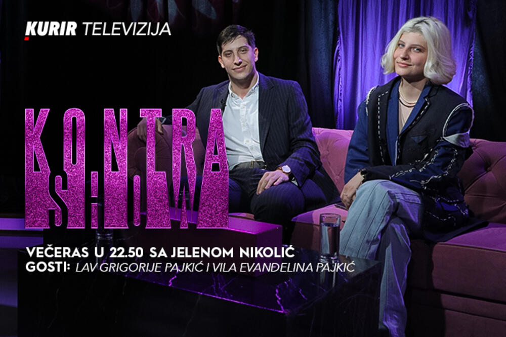 VILA I LAV PAJKIĆ U EMISIJI KONTRA ŠOU VEČERAS U 22.50 ČASOVA NA KURIR TELEVIZIJI!