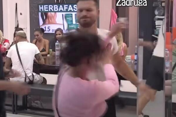 UZNEMIRUJUĆE! OPALIO JOJ ŠAMARČINU, GLAVA JOJ SE OKRENULA: MARKO UDARIO TRUDNU VIKI U ZADRUZI: Nasilje bez granica!