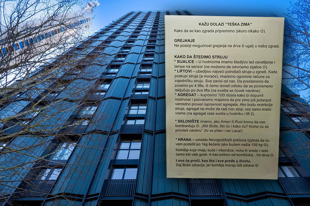 UPRAVNICA ZGRADE U BEOGRADU JE "ŽENA ZMAJ": Panika već počela zbog "teške zime", ali ona ima HIT REŠENJE! (FOTO)