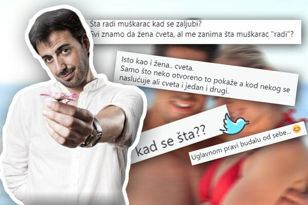 ŠTA RADI SRBIN KAD SE ZALJUBI? Žena "CVETA", a on? KOMENTARI NA TVITERU će vas ZABAVITI od RANOG JUTRA! (FOTO)