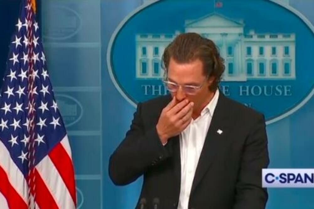 POTRESAN GOVOR ČUVENOG GLUMCA: Metju Mekonahi u Beloj kući o MASAKRU u Juvaldeu (VIDEO)