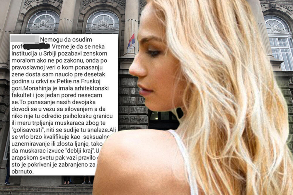 "ZBOG GOLIŠAVOSTI DEVOJAKA, MUŠKARCI IZVUKU DEBLJI KRAJ": Nakon optužbi na ARHITEKTONSKOM faksu LJIGAVI KOMENTARI!