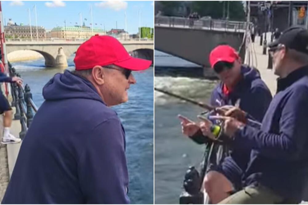 "KAO NIŠAVA!" - "Orlovi" prošetali Stokholmom, Piksija najviše zanimali reka i pecanje! (VIDEO)