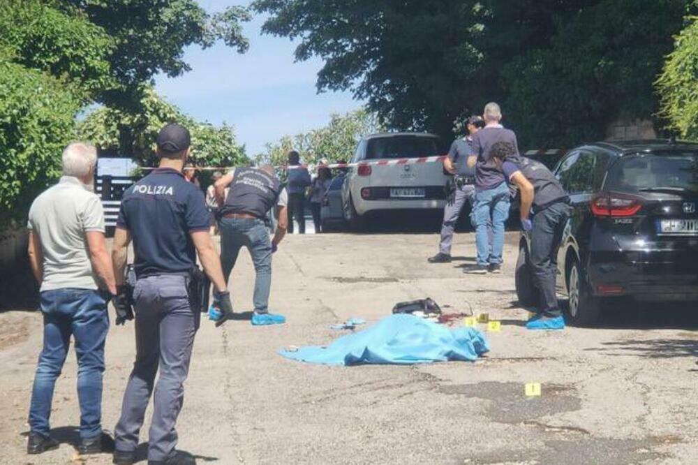 PRVE SLIKE SA MESTA BRUTALNOG UBISTVA U VIĆENCI: Bivši partner ispalio nekoliko hitaca u nesrećnu Lidiju! (FOTO)