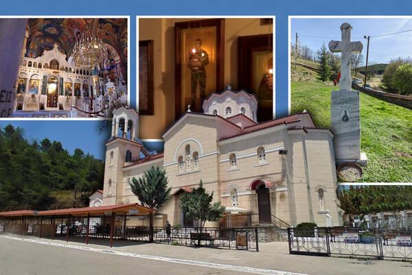 ESPRESO U GRČKOJ CRKVI POSVEĆENOJ SVECU KOJI JE "UPOZORIO" SRBE NA 1999: 1 detalj IMA POSEBNO MESTO na zidu (FOTO)