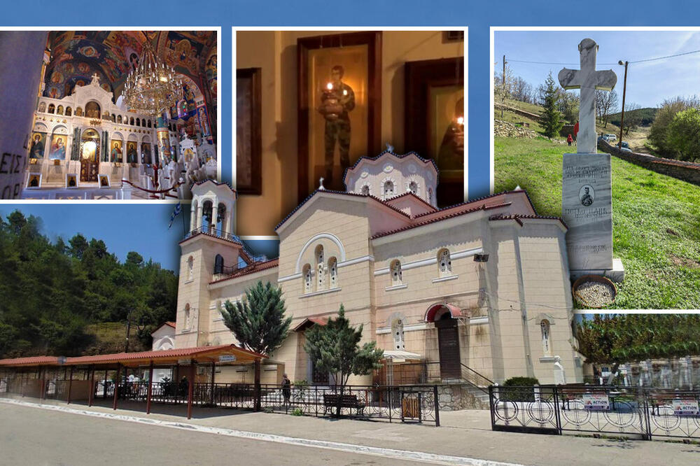 ESPRESO U GRČKOJ CRKVI POSVEĆENOJ SVECU KOJI JE "UPOZORIO" SRBE NA 1999: 1 detalj IMA POSEBNO MESTO na zidu (FOTO)