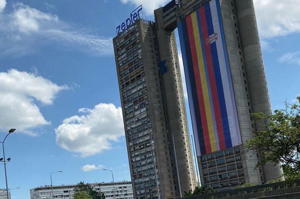 GENEKS KULA U BOJAMA DVEJU ZASTAVA: Pripreme za dolazak NEMAČKOG KANCELARA su u toku (FOTO)