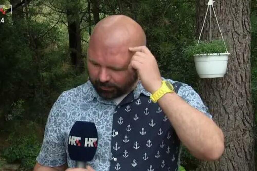 USPEO IZ TREĆEG AL' ZAMALO: Hteo da ispadne pametan PA OPASNO ZABRLJAO u programo UŽIVO! (VIDEO)