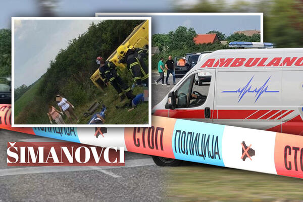 KRENULI NA POSAO, PA SLETELI S PUTA: U nesreći kod Šimanovaca povređeni radnici iz Šapca, jedan POGINUO!