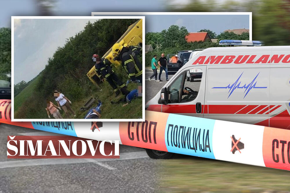 KRENULI NA POSAO, PA SLETELI S PUTA: U nesreći kod Šimanovaca povređeni radnici iz Šapca, jedan POGINUO!