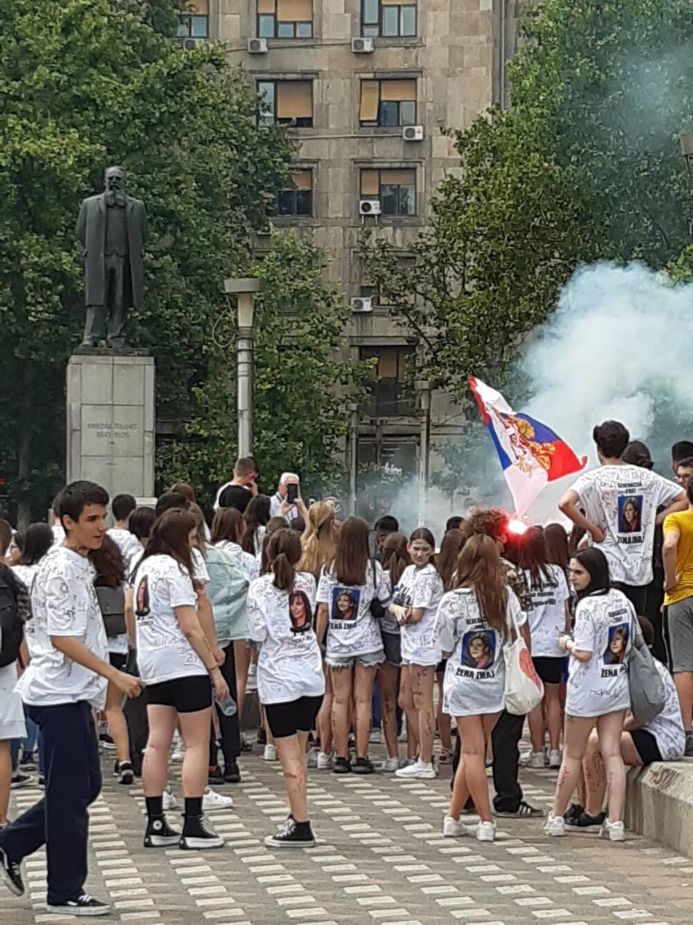 proslava mature na trgu