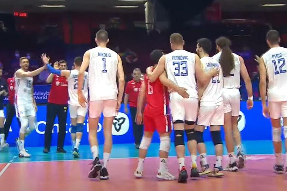 NAPOKON LEPE VESTI OD ODBOJKAŠA: Srbija bolje od Kineza za kraj treće sedmice u Ligi nacija!