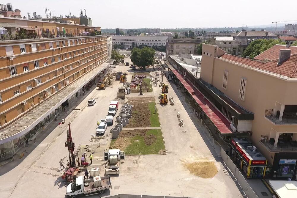 IZGRADNJA PODZEMNE GARAŽE U ULICI MODENE: Ukupno 267 parking mesta (FOTO)