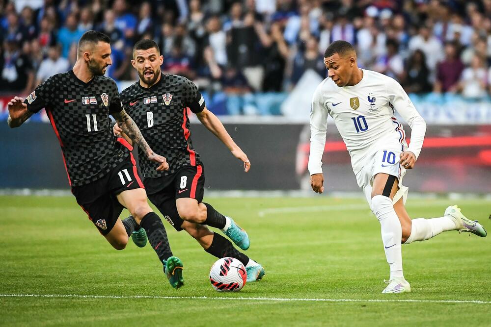 Fudbalska reprezentacija Hrvatske, Fudbalska reprezentacija Francuske, Liga nacija