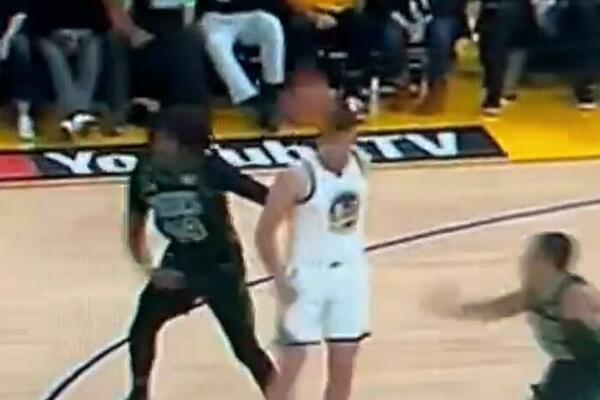 BJELICA POGOĐEN U GLAVU! Njegova reakcija je HIT! (VIDEO)