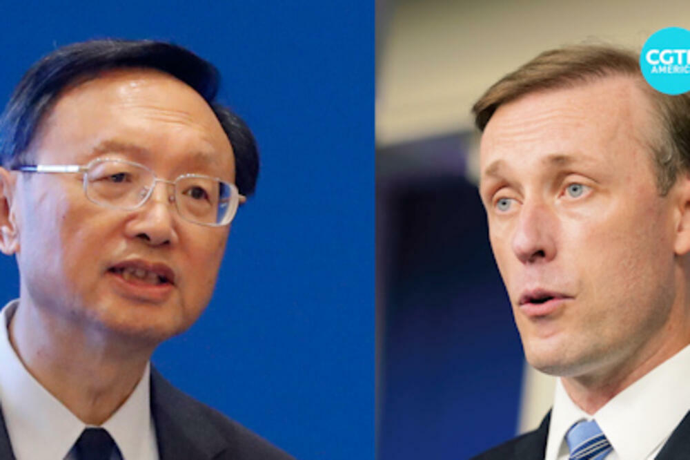 Najviši kineski diplomata Jang Jieči sastao se sa savetnikom za nacionalnu bezbednost SAD-a