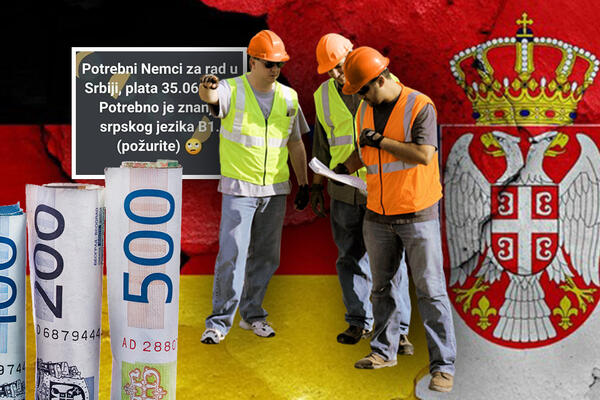 "POTREBAN NEMAC ZA RAD U SRBIJI"! Oglas digao sve na noge, OVOLIKU platu mu nude, a tek šta mora da zna! (FOTO)