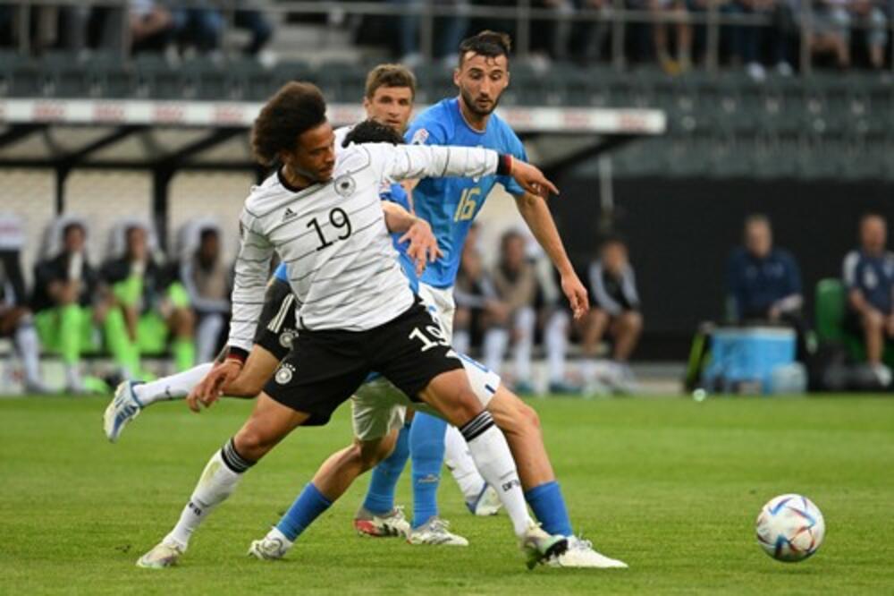 Liga nacija, Fudbalska reprezentacija Italije, Fudbalska reprezentacija Nemačke