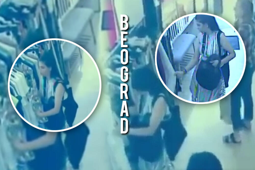 SIGURNOSNE KAMERE UHVATILE DEVOJKU U AKCIJI U BG-U! Prava je MAHERKA, iskusno NEMA ŠTA (VIDEO)