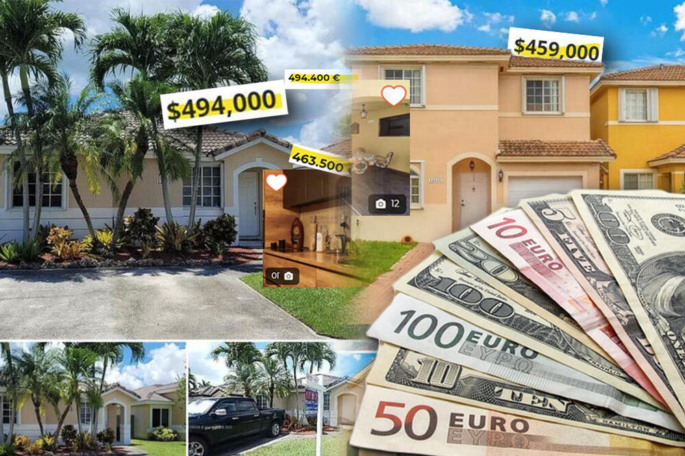 LJUDI MOJI DA LI JE OVO MOGUĆE? Cena kuće u Majamiju ista kao i ona u BEOČINU - šok oglasi kruže internetom! (FOTO)
