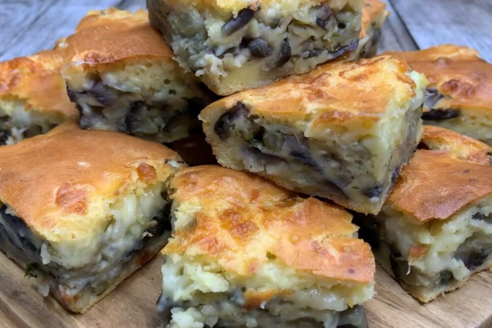 NAPRAVITE SOČNU PITU S PATLIDŽANOM: Ako stavite i OVAJ SASTOJAK, razvlačiće se čim ZAGRIZETE! (VIDEO)