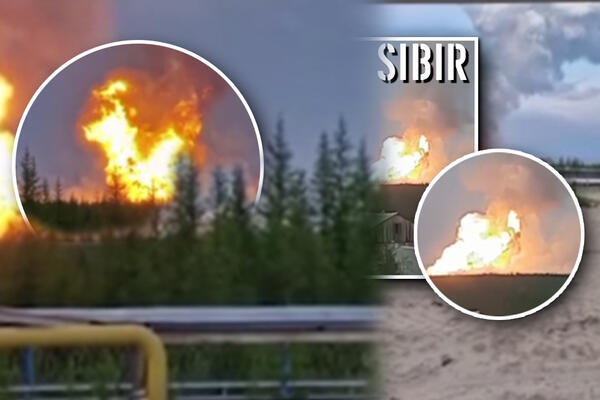 GORELO NAJVEĆE RUSKO NALAZIŠTE GASA: Izbio stravičan POŽAR, bile ugrožene zalihe za EVROPU? (VIDEO)
