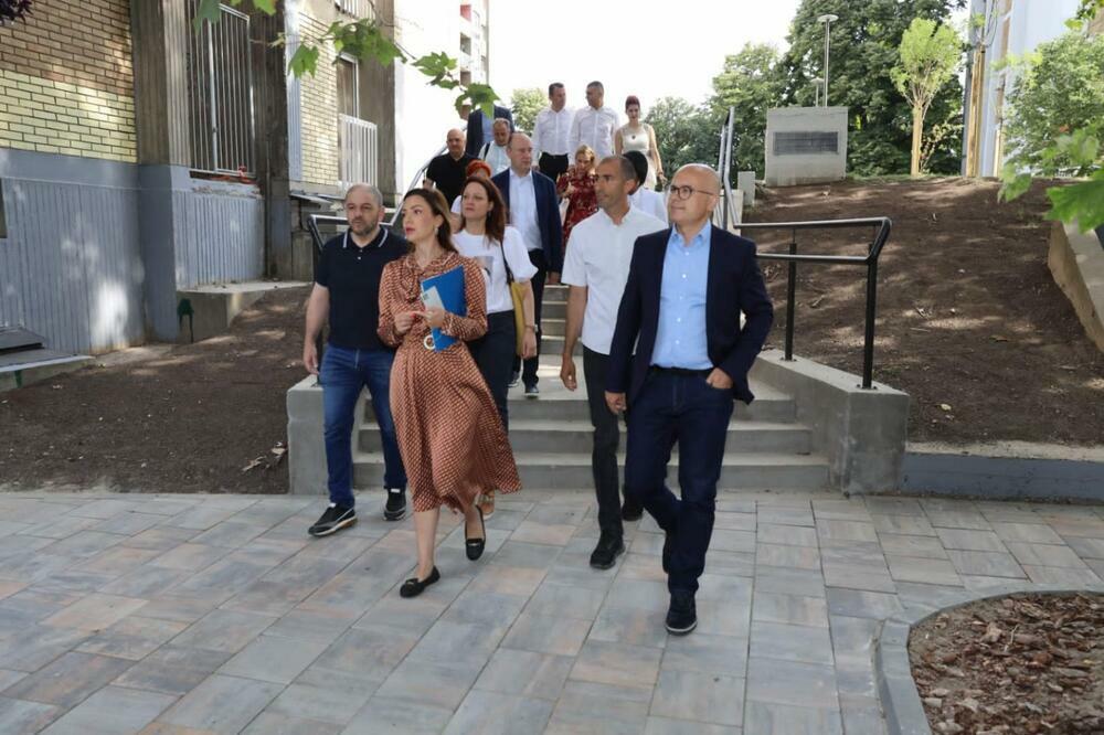 Vučević: Celokupan prostor od 4.600 m2 deluje fantastično, uloženo je 77 miliona dinara!