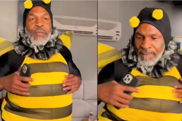 TAJSON NAPRAVIO ŠOU U URNEBESNOM KOSTIMU! Gvozdeni Majk pokazao mekšu stranu - fanovi širom sveta plaču od smeha!