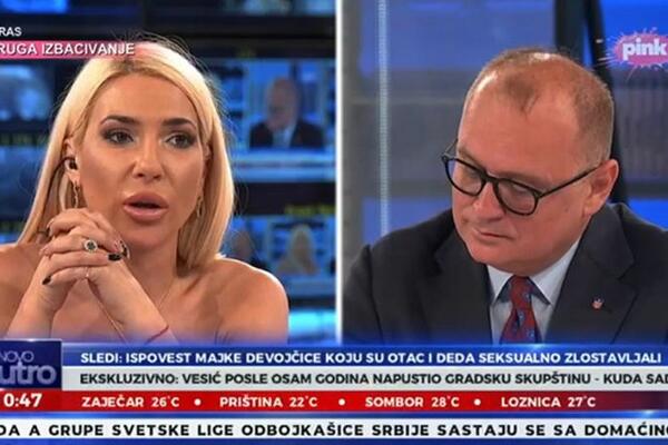 JOVANA JEREMIĆ ZAVRŠILA U SUZAMA ZBOG GORANA VESIĆA: Sve se dogodilo UŽIVO U EMISIJI, ŠOK!