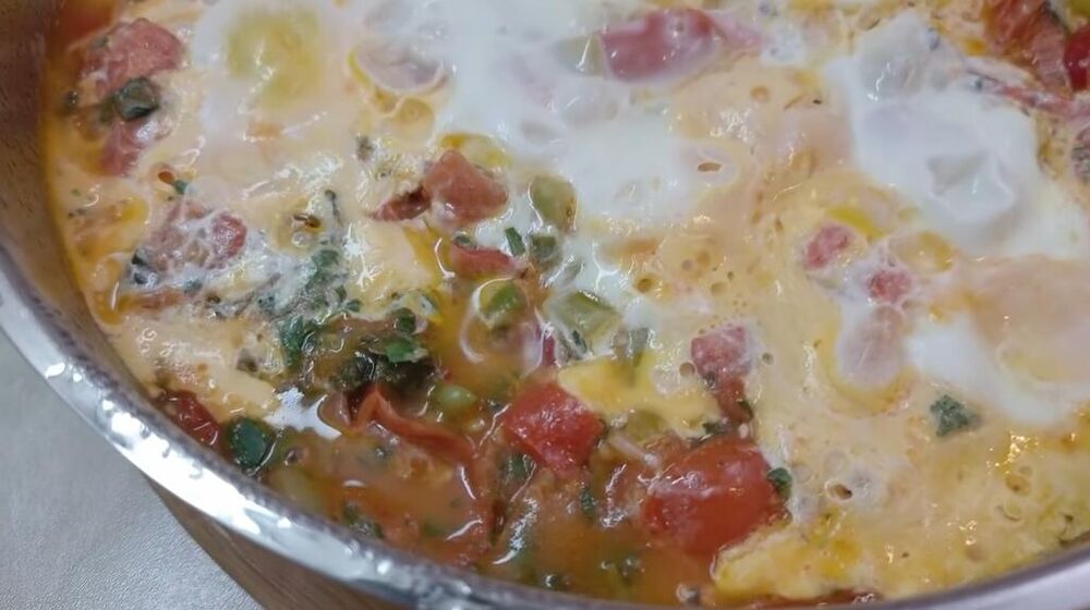 Turski menemen - veoma prost za pravljenje