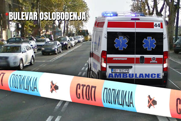 STRAŠNA TRAGEDIJA! Automobil udario ženu u Bulevaru oslobođenja