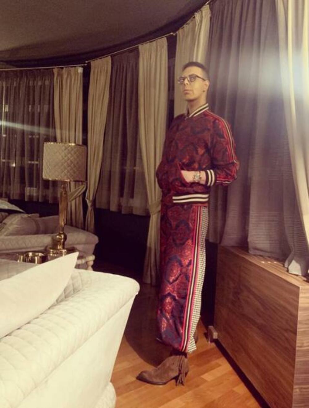 Bojan Jovanovski je nekada na sebi tada nosio jedne od najskupljih modela svetskih modnih brendova