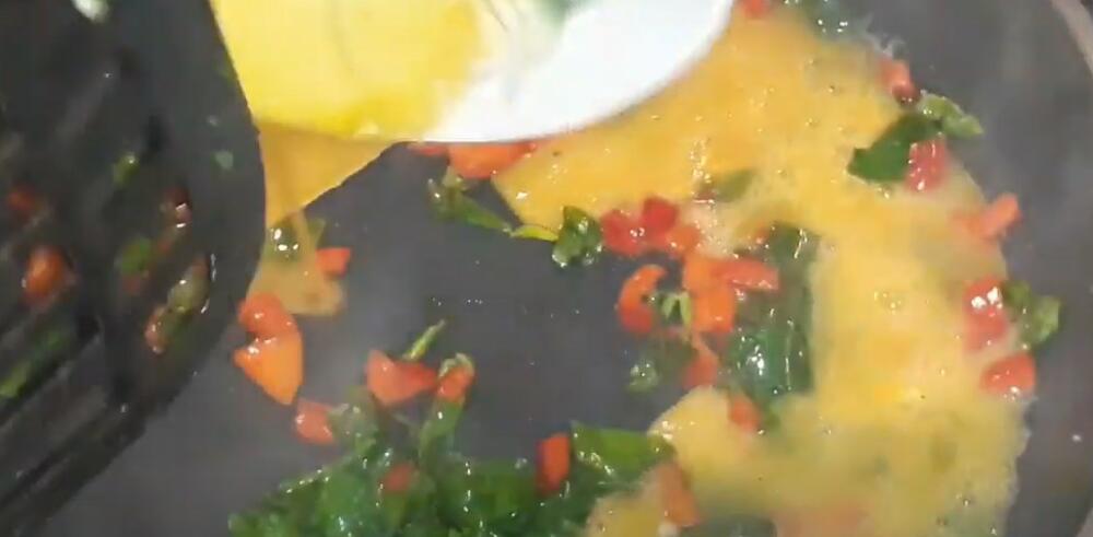 Kajgana sa sirom i spanaćem