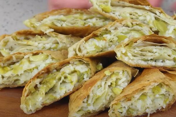 POSNA, UKUSNA I MEKANA: Pita sa prazilukom i spanaćem na BUGARSKI NAČIN