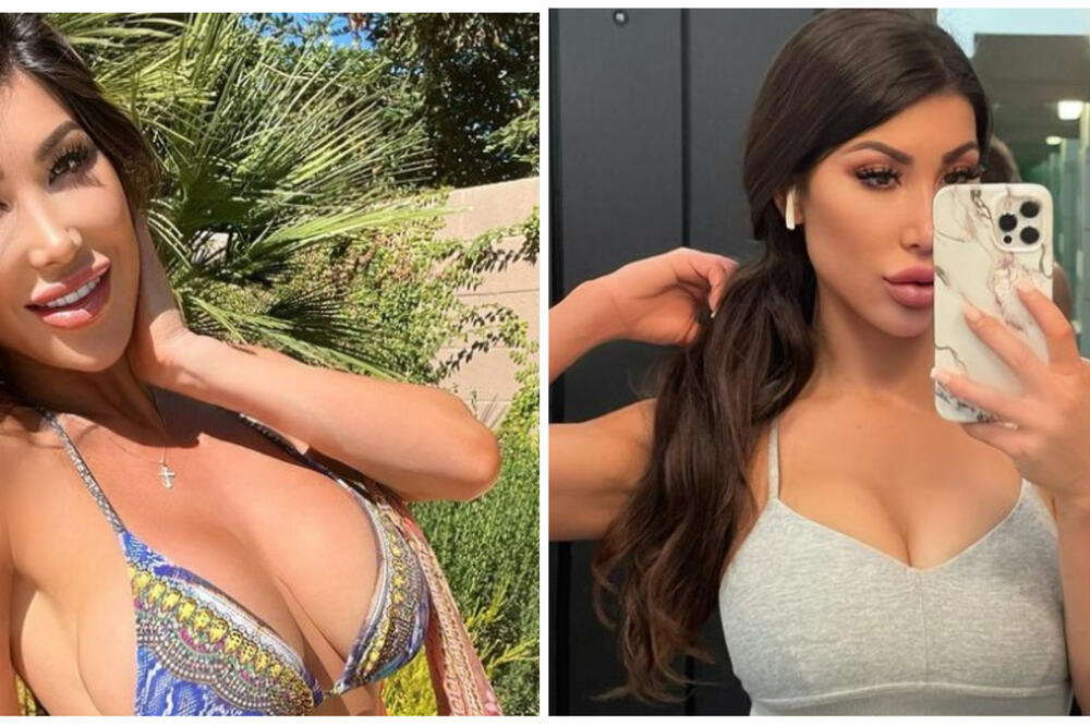 POZNATA BRINETA SE SKINULA U BIKINI KOJI VIŠE OTKRIVA NEGO ŠTO POKRIVA: Obline ISPADAJU na sve STRANE, sve SE VIDI