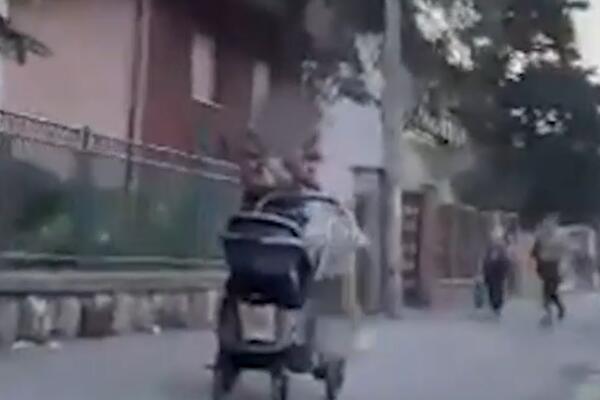 USRED BELA DANA SE BEBI UNOSIO U LICE I PRETIO JOJ STRAVIČNIM REČIMA: Prolaznici šokirano posmatrali SCENU (VIDEO)