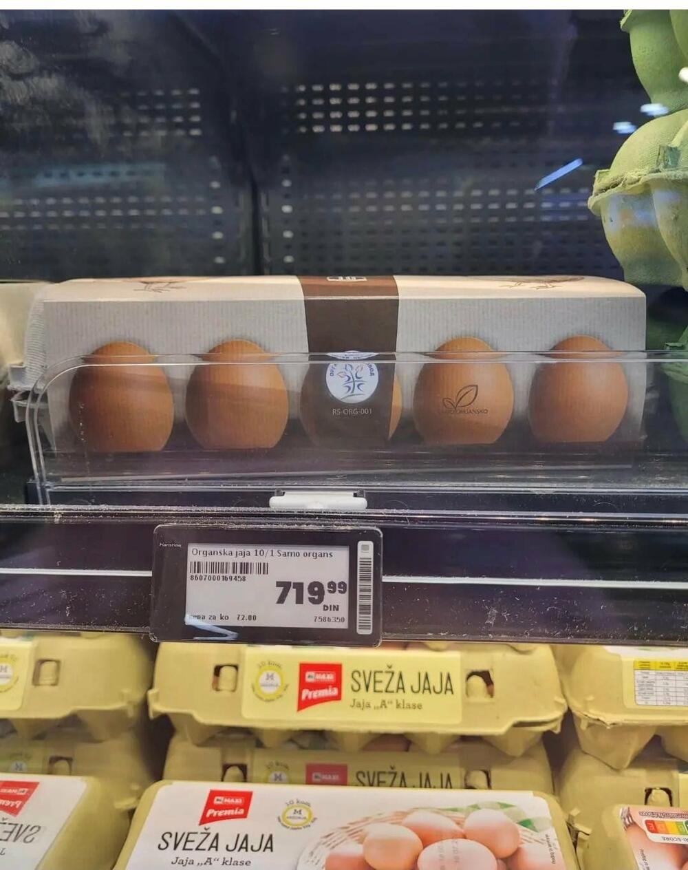 Organska jaja ko 'Svetog Petra kajgana'!