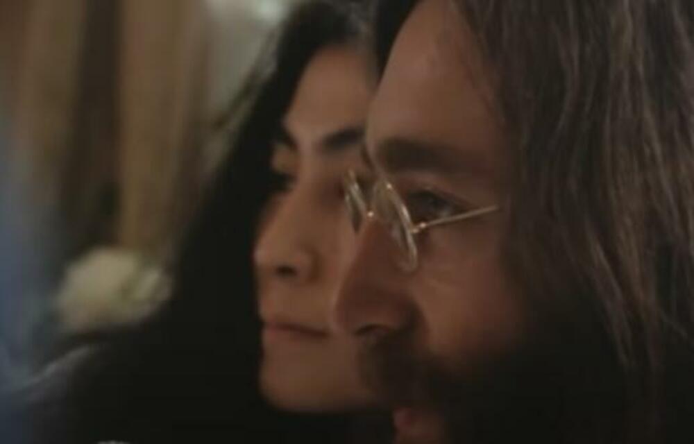 Mir u krevetu, Džon Lenon, Joko Ono