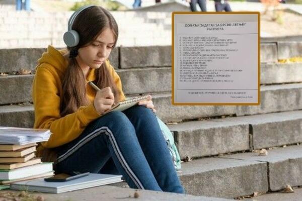 UČITELJICA ZOKA SVOJIM ĐACIMA ZADALA 18 ZADATAKA TOKOM LETNJEG RASPUSTA: Cela Srbija bruji o ovome! (FOTO)