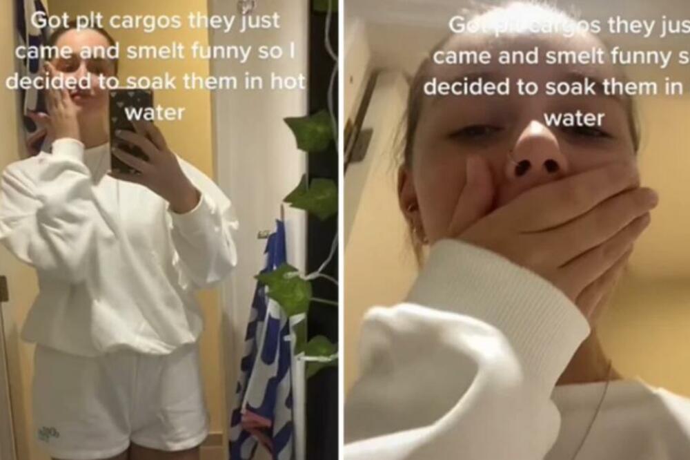 POTOPILA JE NOVE PANTALONE U VODU: Ono što je IZLAZILO iz NJIH zakucalo ju je ZA MESTO (FOTO)