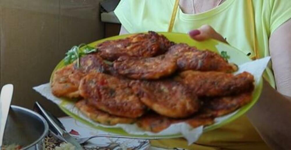 Pljeskavice od tikvica i sira