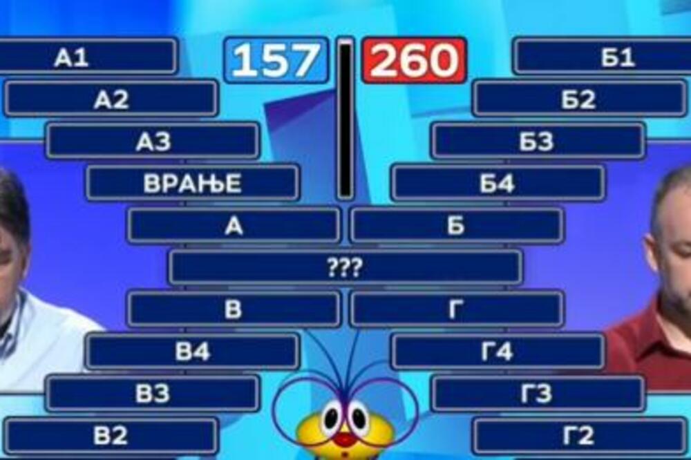 TAKMIČAR JE OTVORIO POLJE U ASOCIJACIJAMA, A ODGOVOR JE ZBUNIO I VODITELJKU: Samo je razvukla: "NEEEE!" (VIDEO)