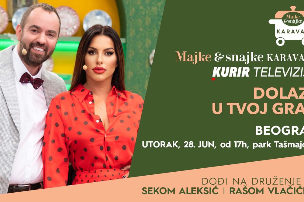 MAJKE I SNAJKE KARAVAN DANAS U BEOGRADU Dođite na Tašmajdan ili pratite uživo na Kurir.rs!