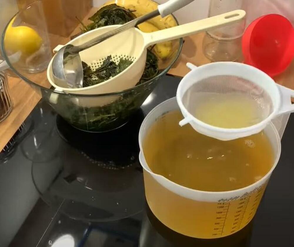 Sok od mente, Sok, Sirup