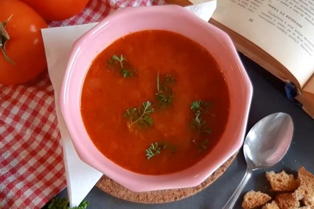 OVAKVU HLADNU PARADAJZ ČORBU SRBI JOŠ NISU OKUSILI: Od sada ćete stalno jesti OVU VITAMINSKU BOMBU (RECEPT)