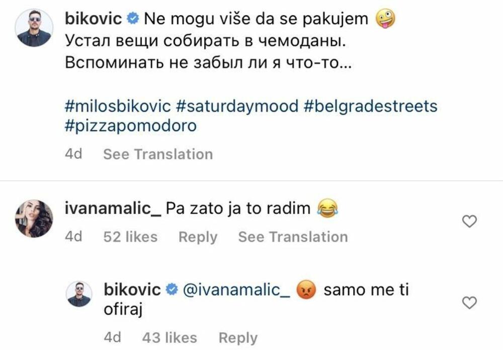 Miloš Biković prepiska